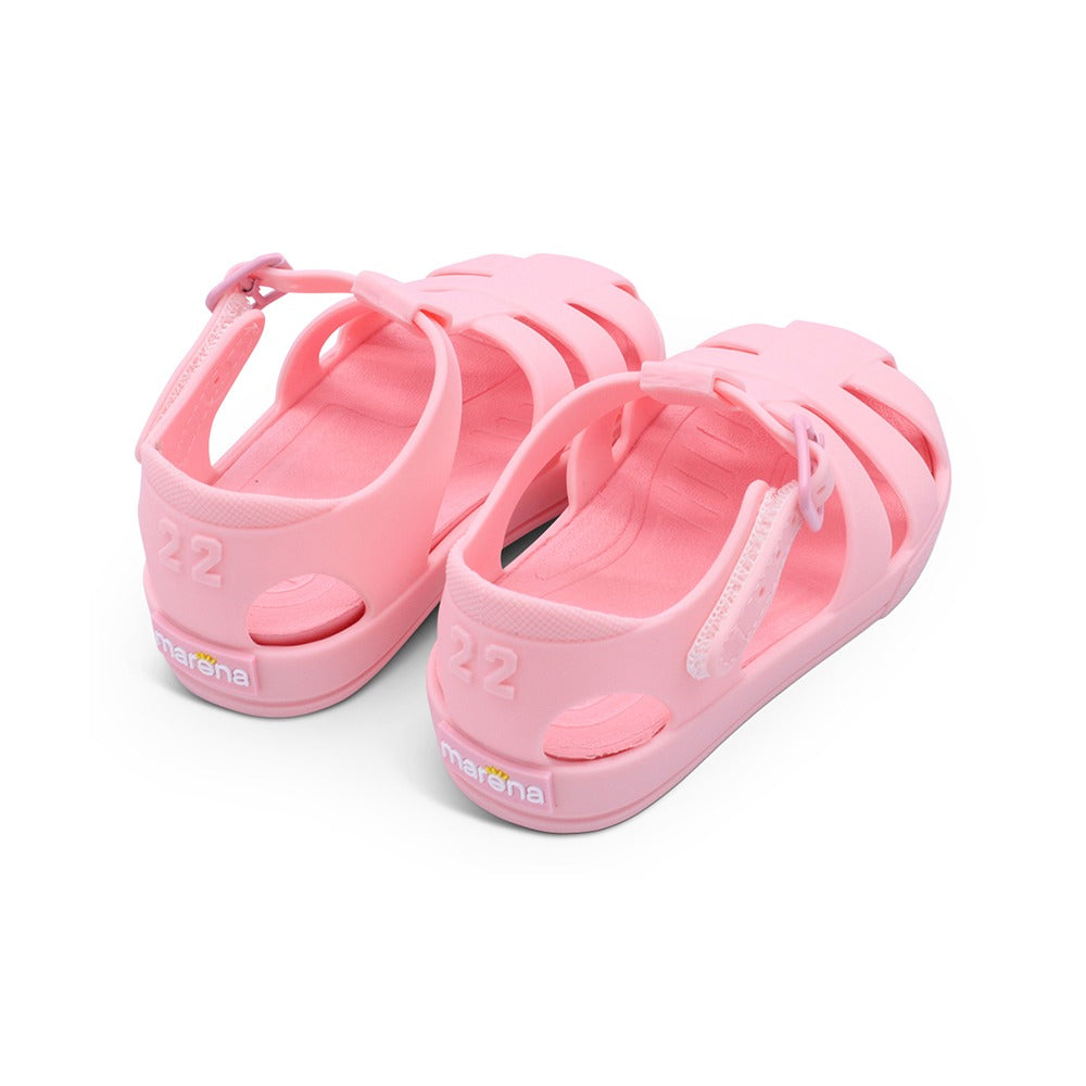 Marena Baby Pink Jelly Sandals