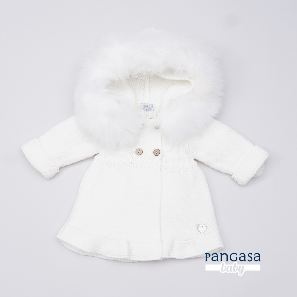 Pangasa Grey Faux Fur Tie Hat main image 0
