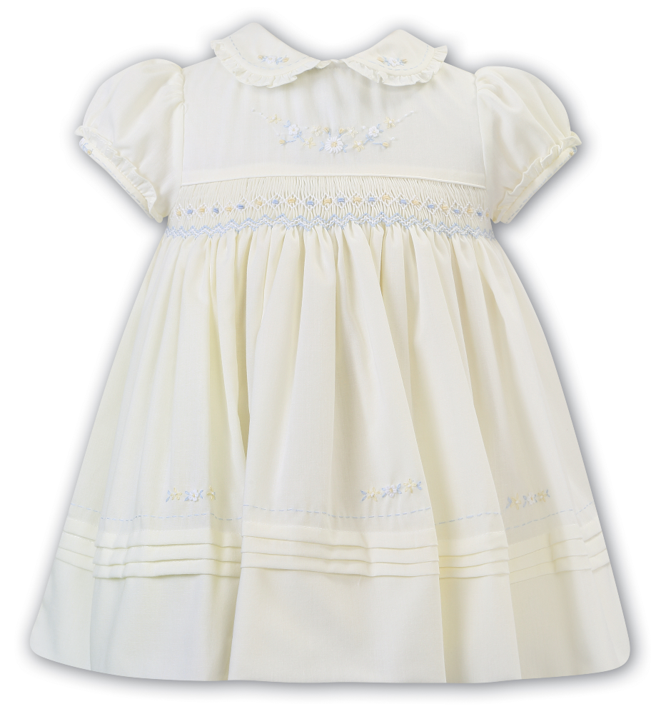 Lemon smocked outlet dress