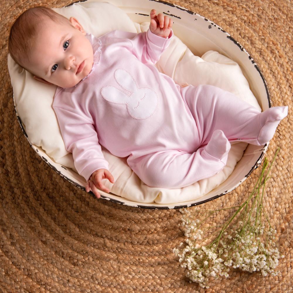 Baby Gi Little Flower Girls Sleepsuit - the-wardrobe-childrens-boutique