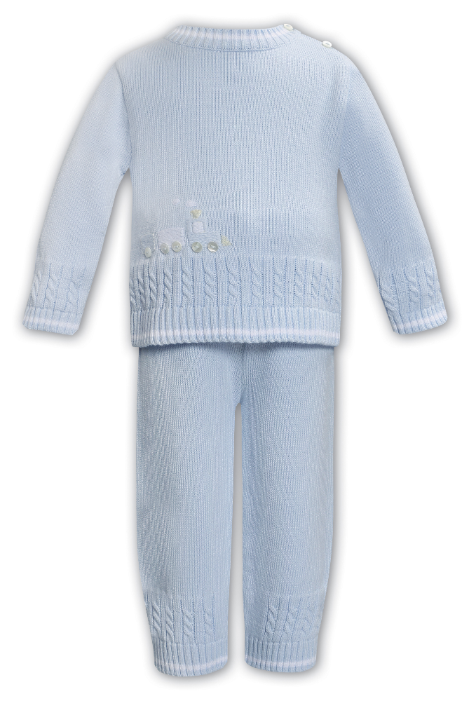 Sarah Louise Boys Blue 2 Piece Set