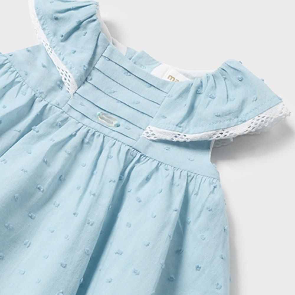 Mayoral Girls Baby Blue Dress