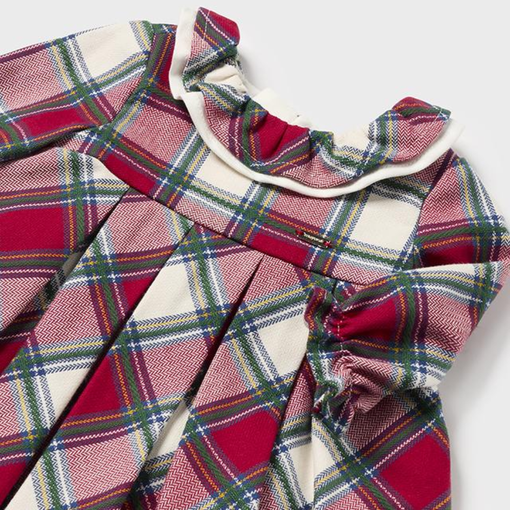 Mayoral Girls Tartan Dress