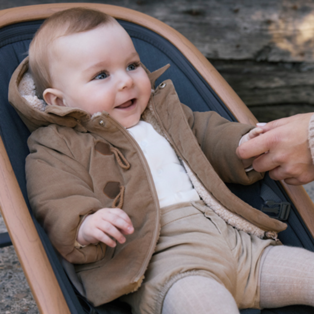 New In Mayoral Boys Beige Duffle Coat