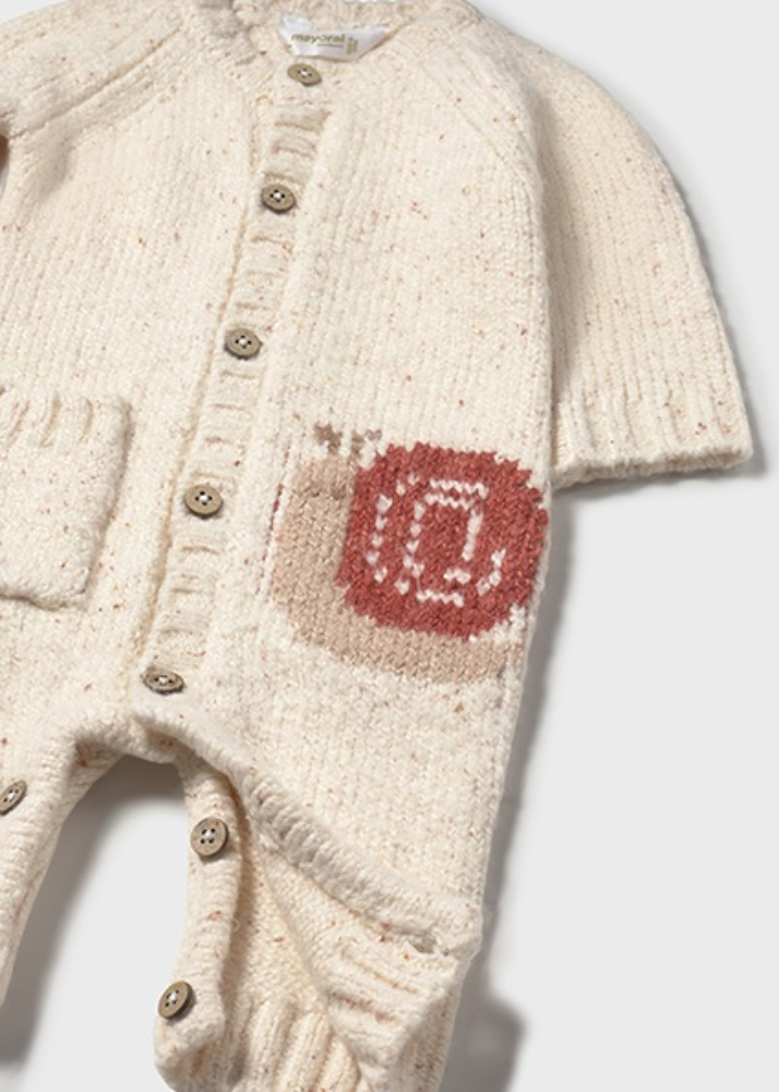 New In Mayoral Boys Neutral Romper