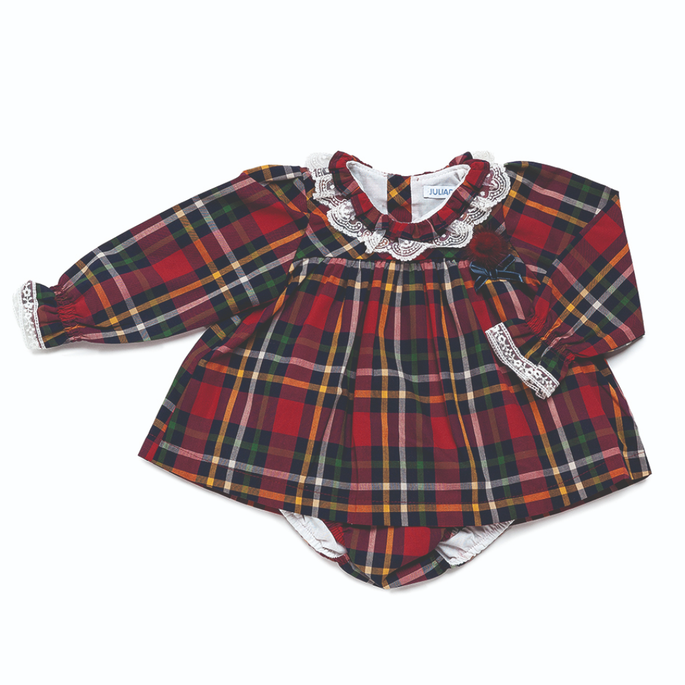 Juliana Baby Tartan Dress