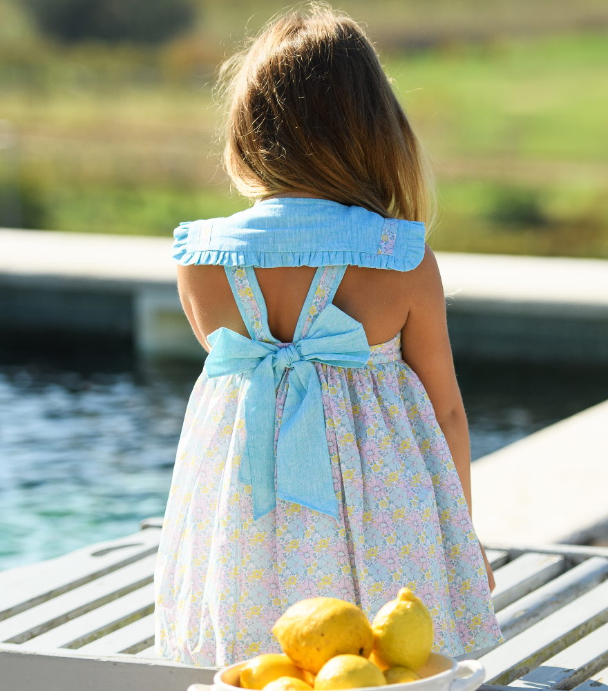 Foque Turquoise Older Girls Dress