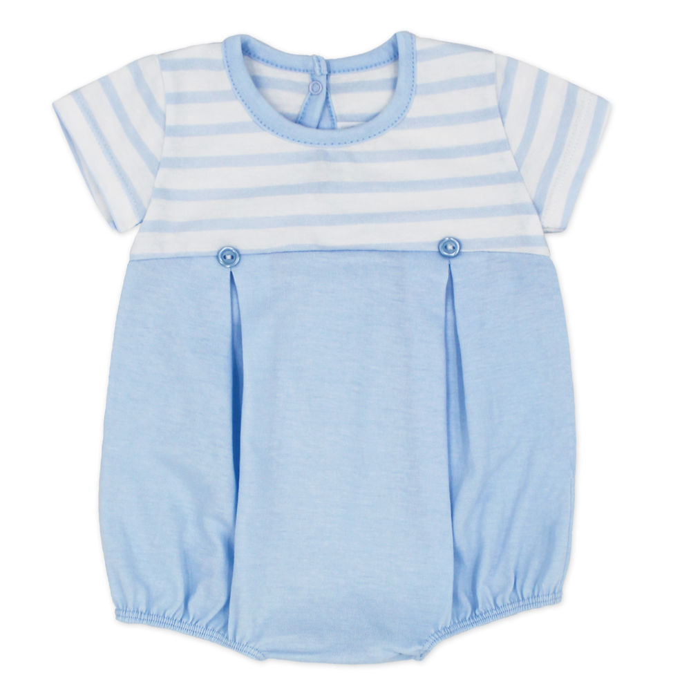 Rapife Boys Sky Blue Romper