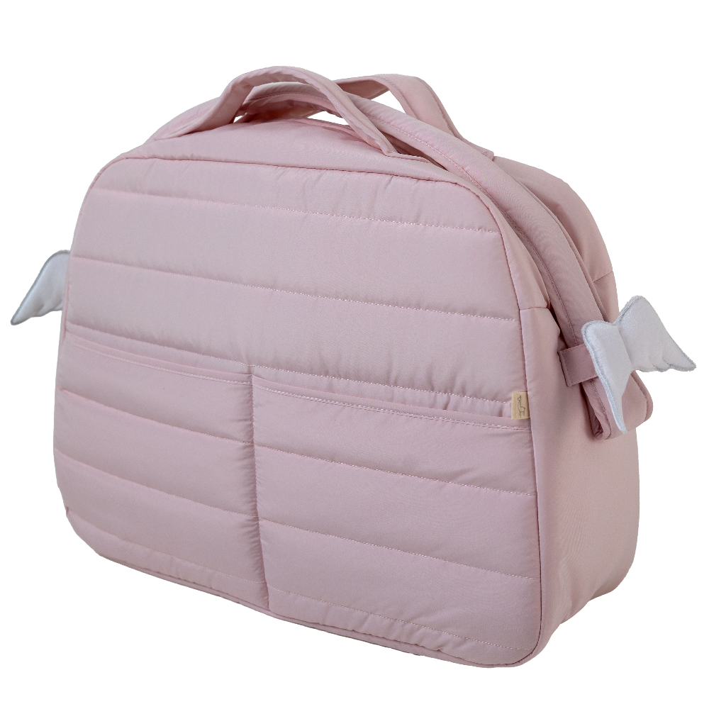 Baby Gi Angel Wings Baby Changing Bag in Pink