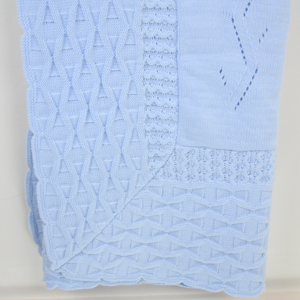 Pex Blue Blanket/ Shawl