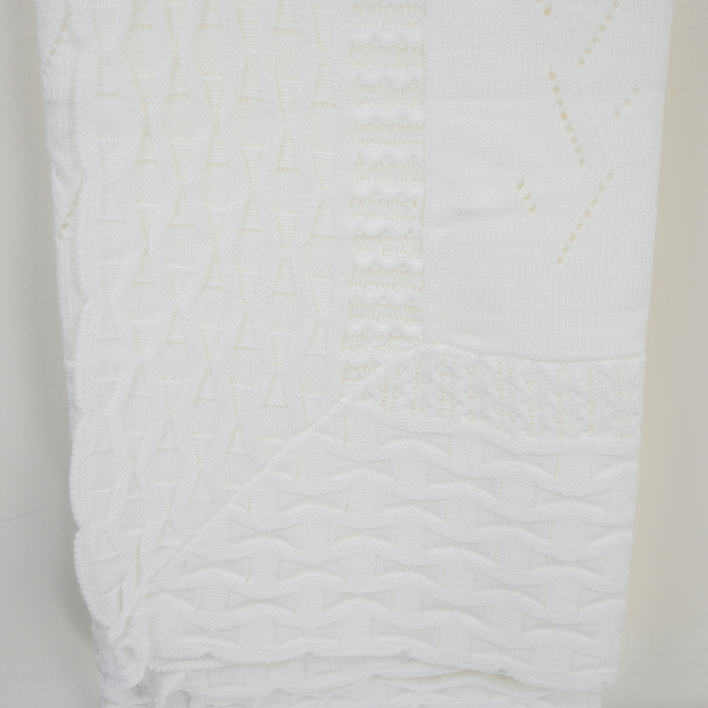 Pex White Blanket/ Shawl