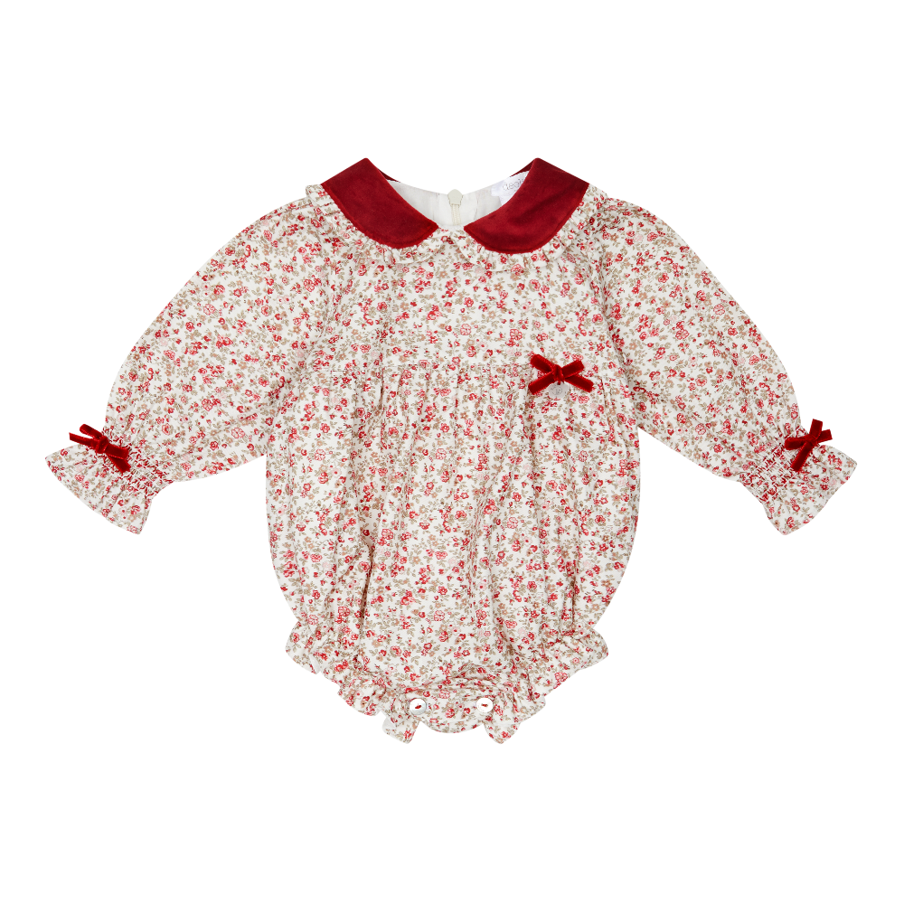 New In Deolinda Girls Red Romper