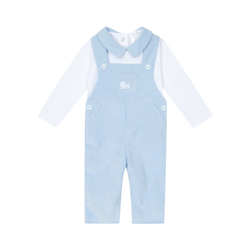 Deolinda Boys Blue Dungaree Set