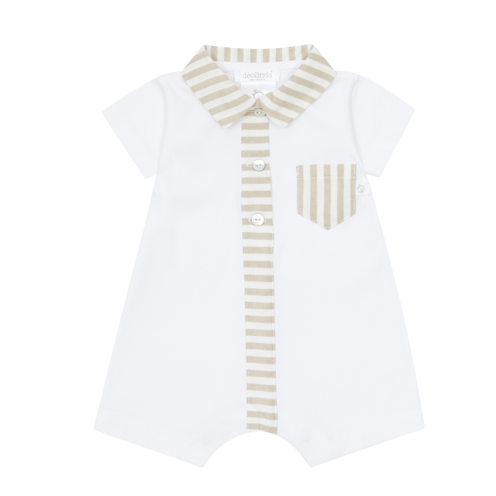 Deolinda Boys Espresso Romper