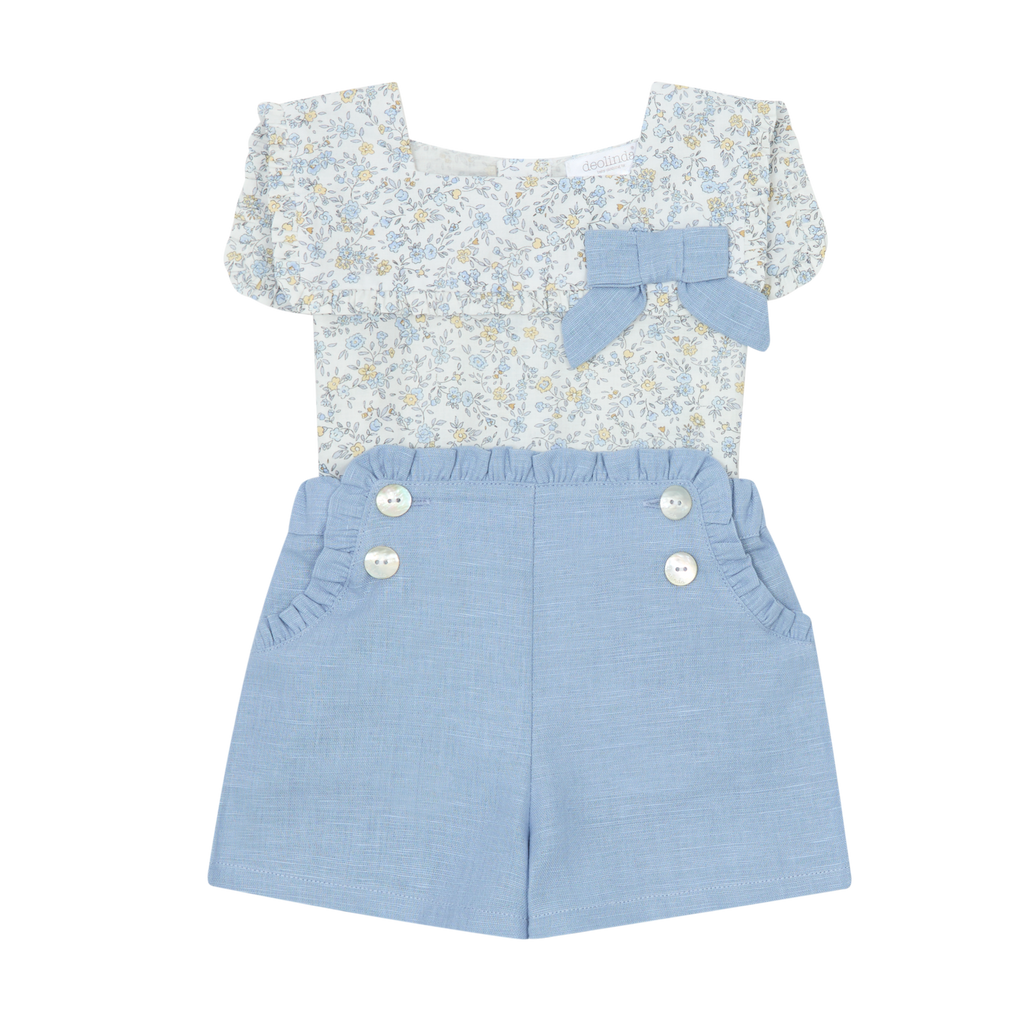 Deolinda Girls Rita Shorts Set