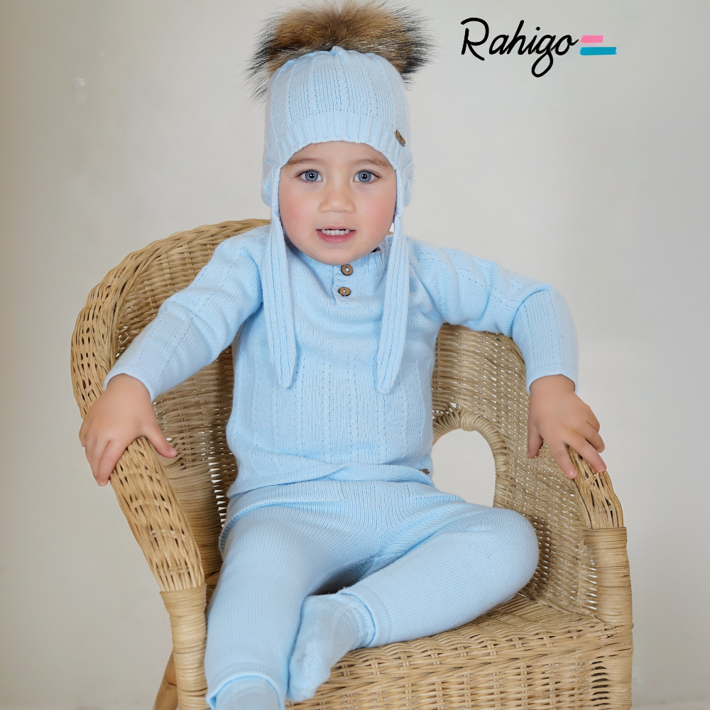 New In Rahigo Boys Baby Blue Tracksuit
