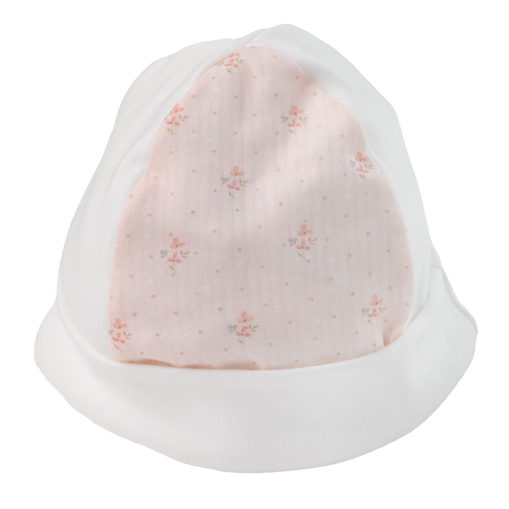 Baby Gi Flora Ivory Cotton Hat