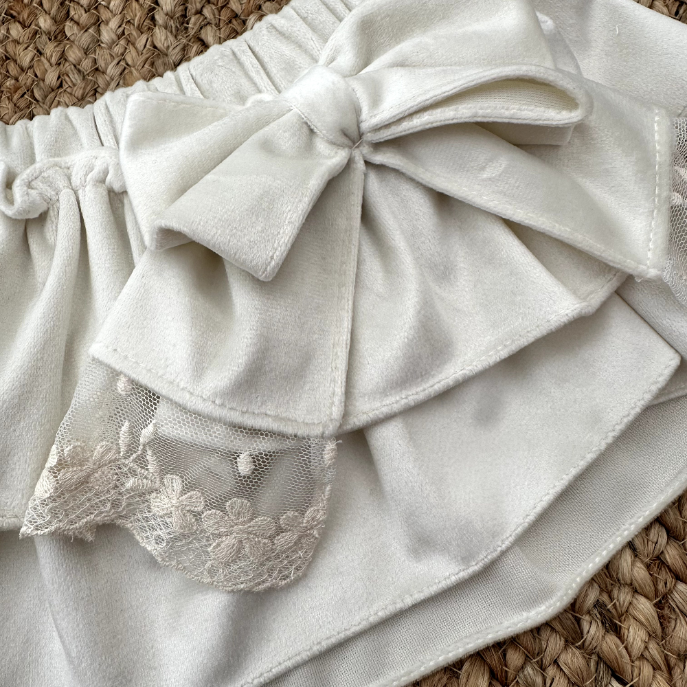 Fofettes Ivory Velvet Bloomers