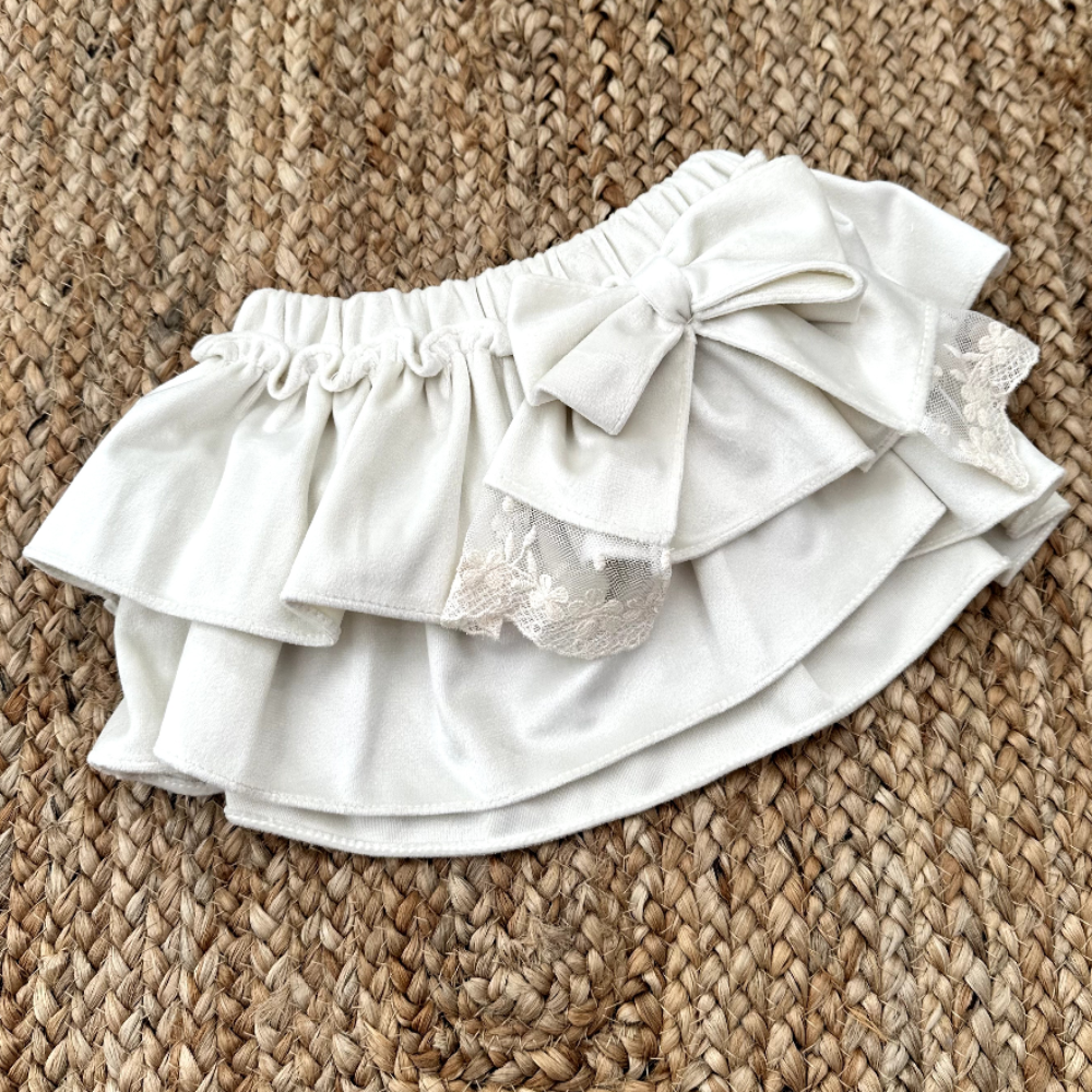 Fofettes Ivory Velvet Bloomers