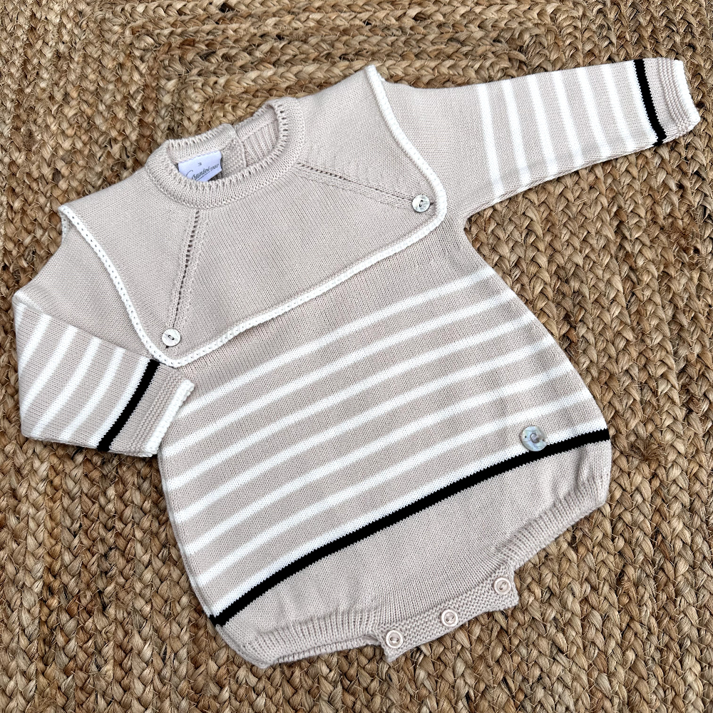 Artesania Granlei Boys Billy Knitted Romper