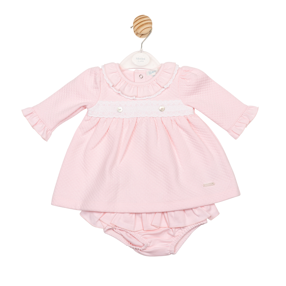 Mintini Girls Pink Dress 