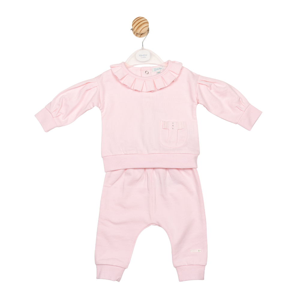 Mintini Girls Pink Jog Set