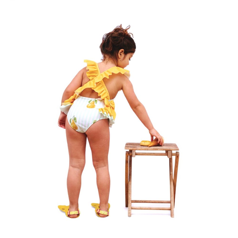Meia Pata Girls Barbados Pears Swimming Costume SS26
