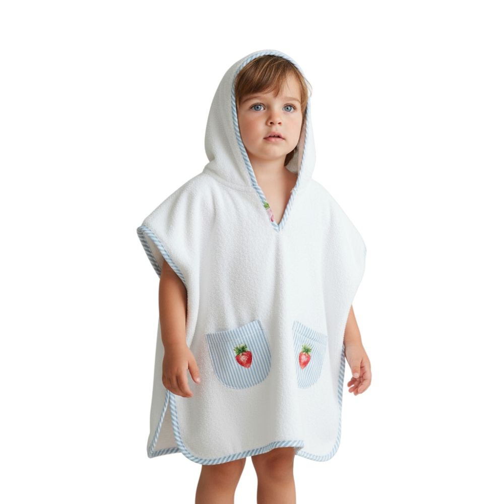 Meia Pata Boys Strawberries Beach Poncho SS26