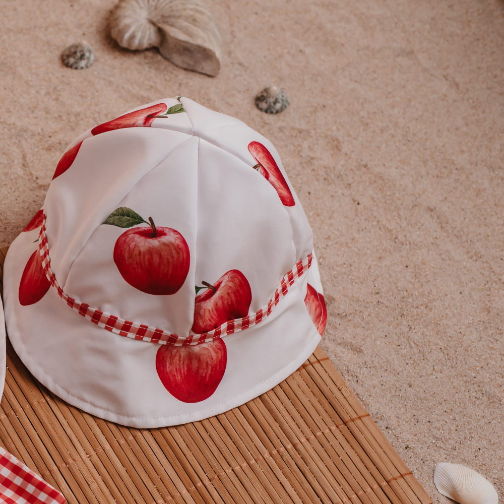 Meia Pata Boys Apple Sun Hat