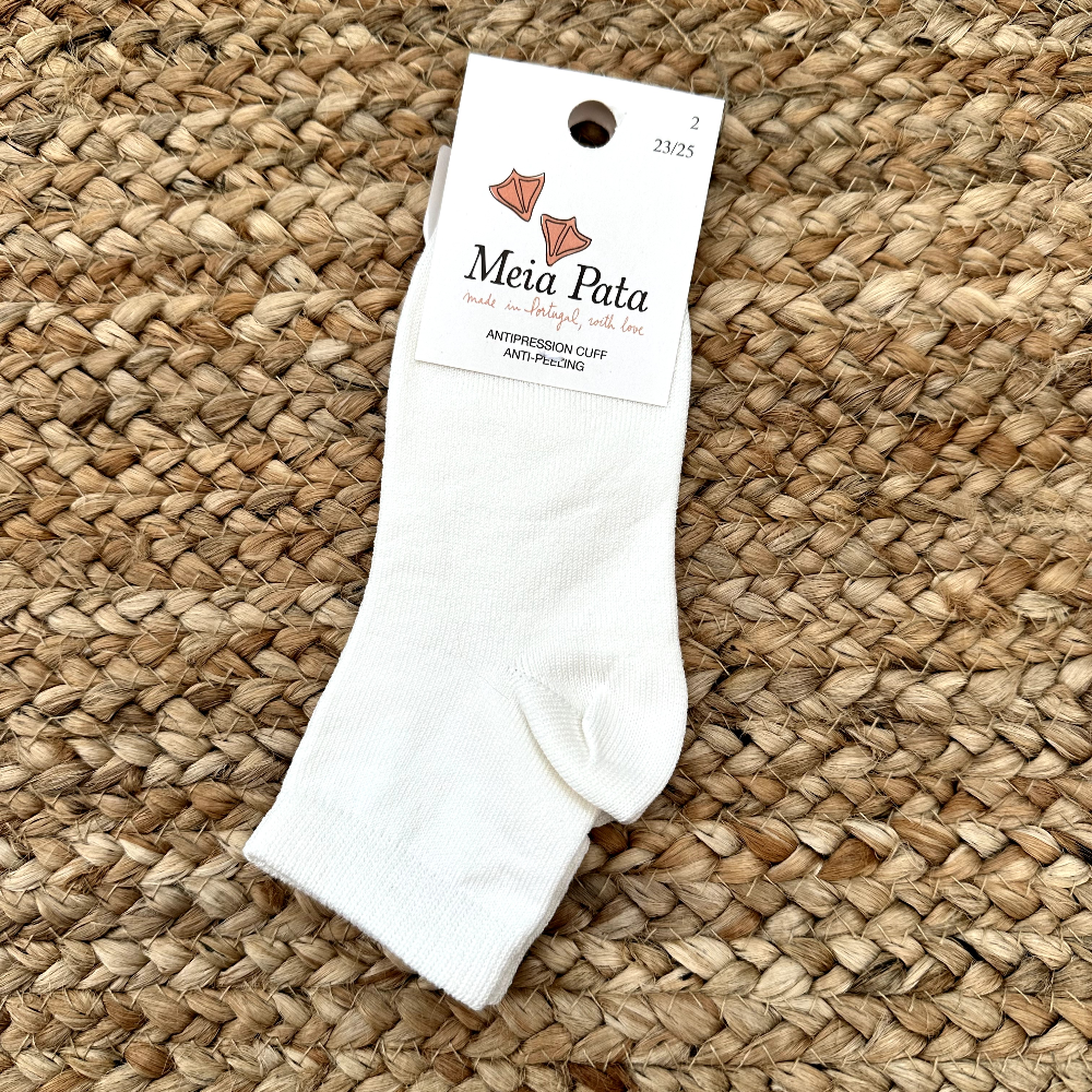 Meia Pata Ivory Ankle Socks