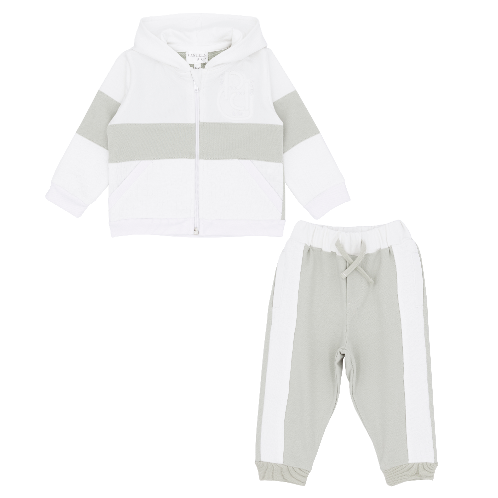 Pastels & Co Boys Sage Tracksuit