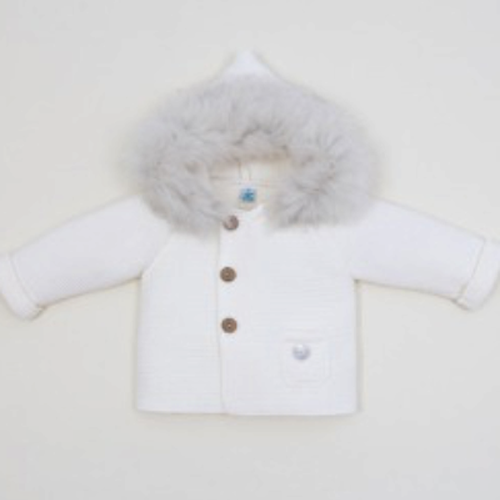 Pre order Pangasa Ivory Fur Jacket (50% deposit)