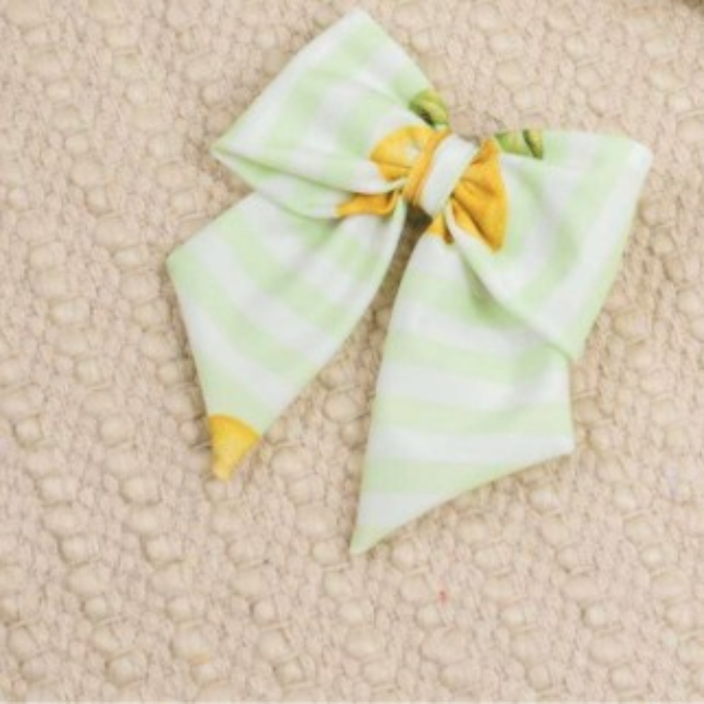 Meia Pata Pear Beach Hair Bow SS26