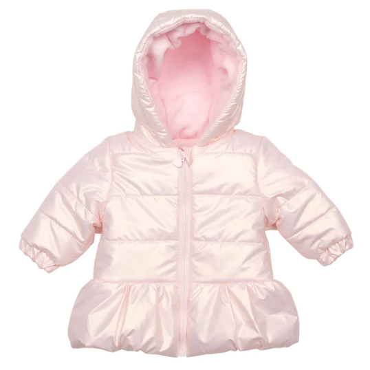 Mintini Girls Pink Winter Coat