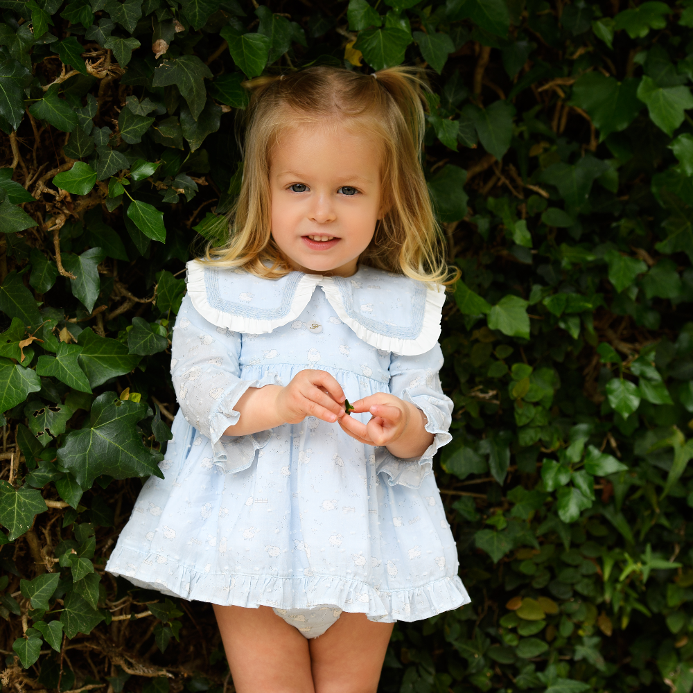 Foque Girls Blue Dress