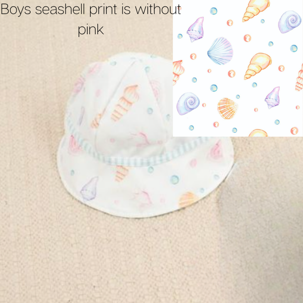 Meia Pata Boys Seashells Sun Hat SS26