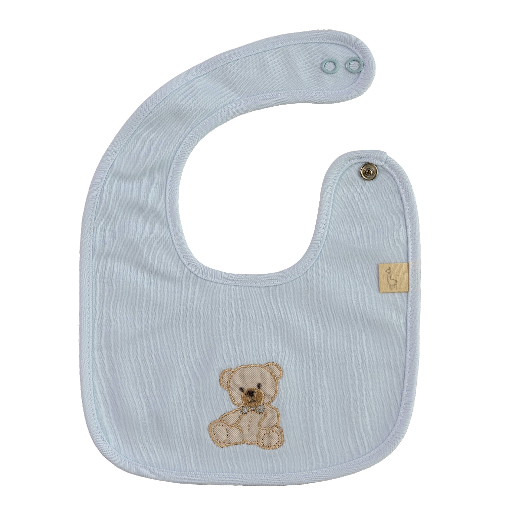 Baby Gi Sweet Teddy Blue Bib