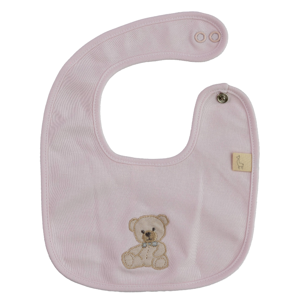 Baby Gi Sweet Teddy Pink Bib