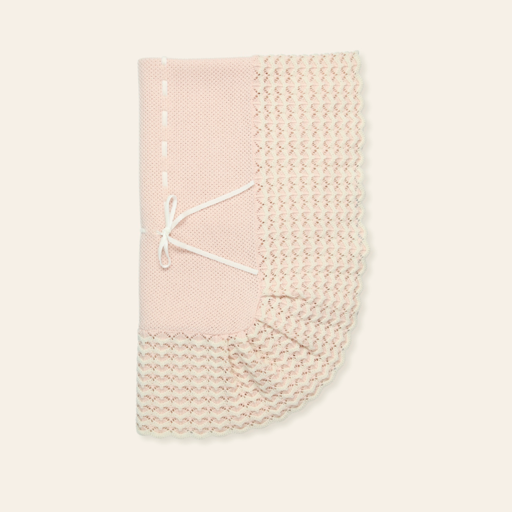 Mac Ilusion Nude Knitted Blanket