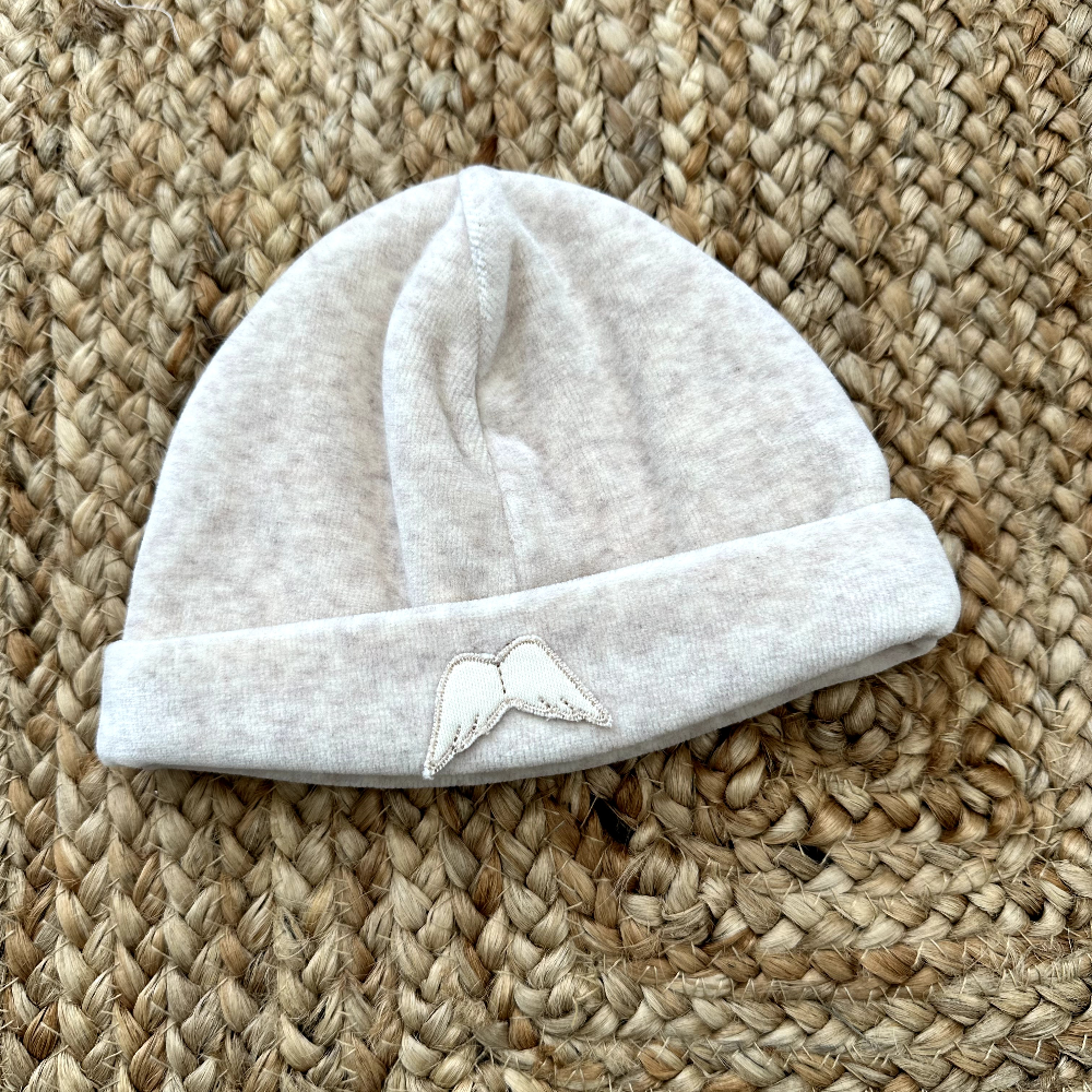 Baby Gi Beige Velour Angel Wings Hat – The Wardrobe Childrens Boutique