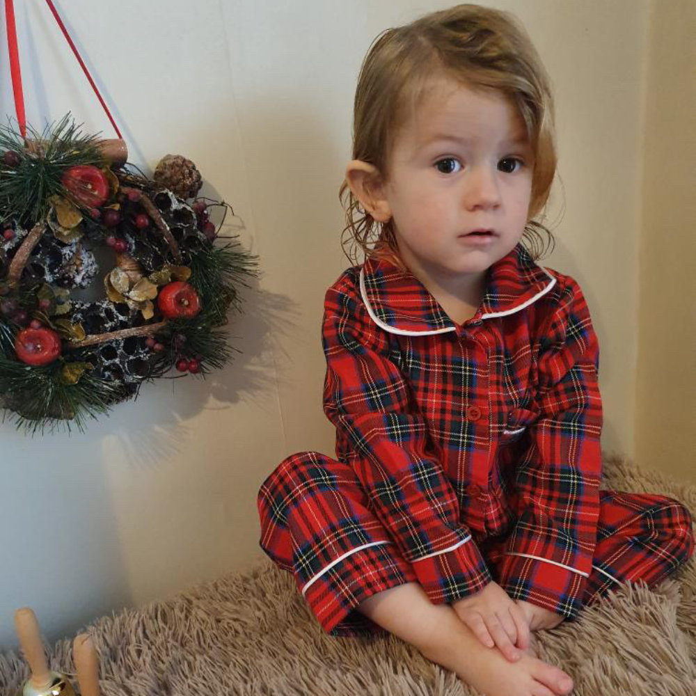 Tartan 2024 pyjamas baby