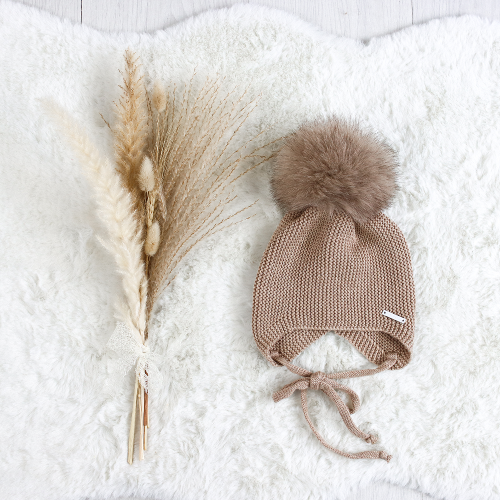 Pangasa Sand Fur Tie Hat