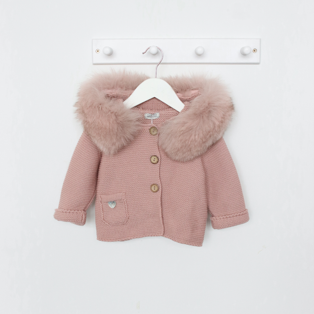 Pangasa Vintage Rosa Fur Jacket