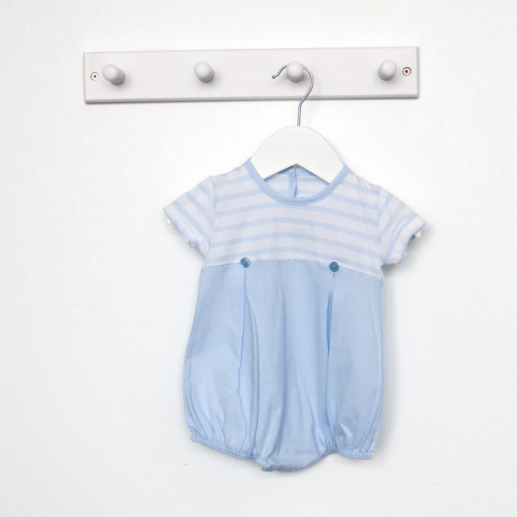 Rapife Boys Sky Blue Romper