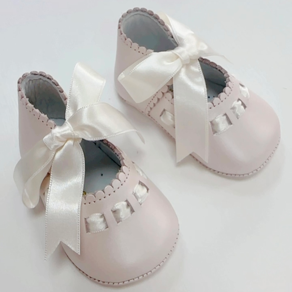 Pretty Originals Girls Pink Pearl Soft Shoes