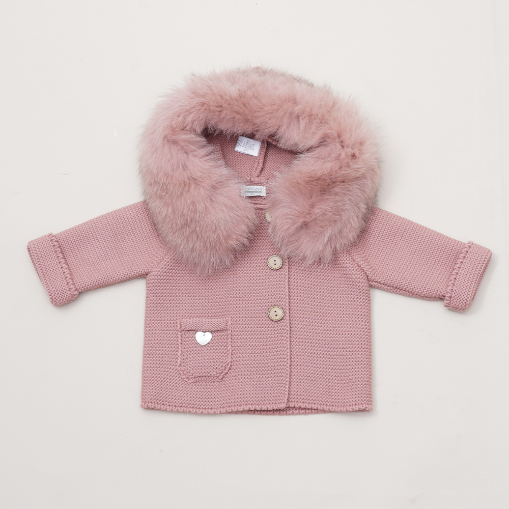 Pangasa Rose Fur Jacket