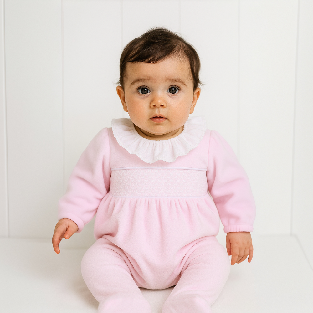 Pex Girls Pink Evie Sleepsuit