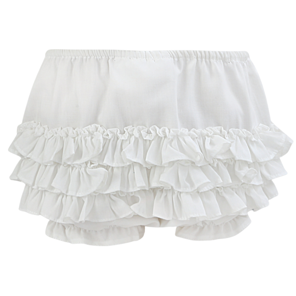 Sarah Louise Ivory Frilly Pants