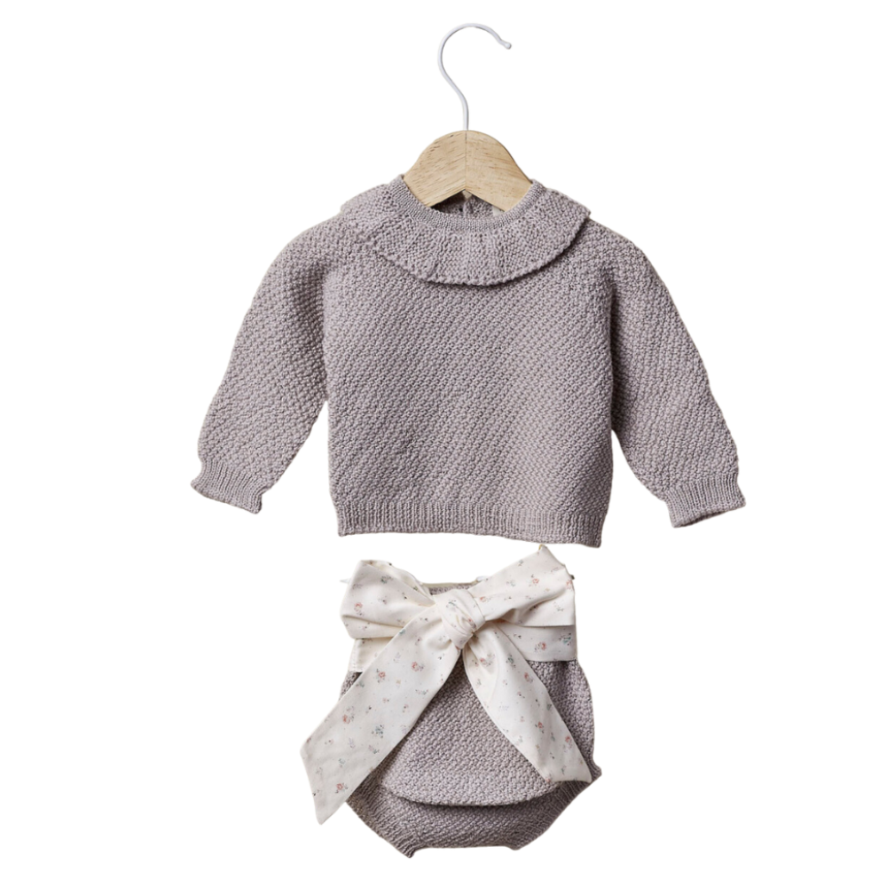 Wedoble Girls Knitted Jam Pant Set