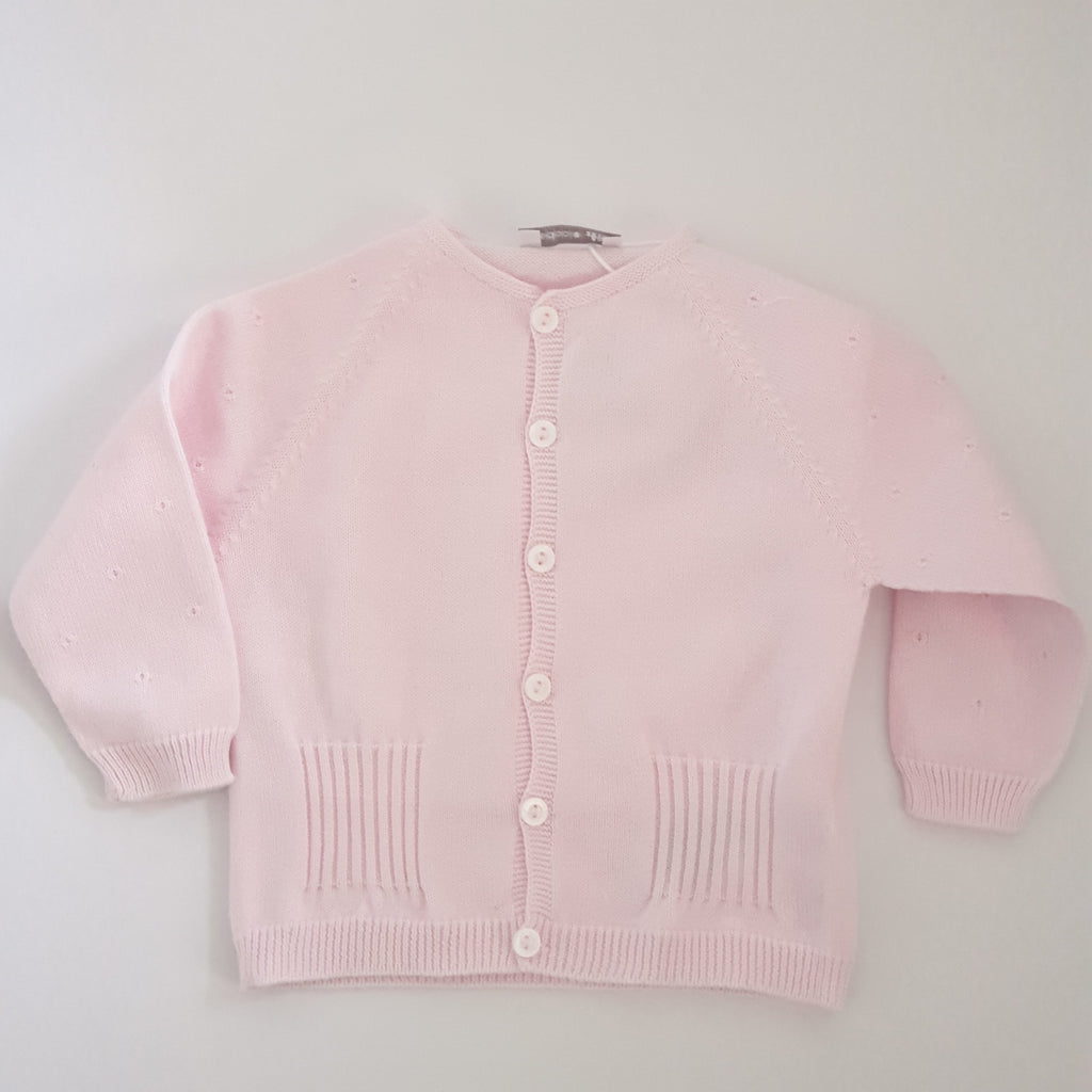 Wedoble Pink Fine Knit Cardigan